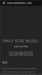 Mobile Screenshot of emilyverenicoll.com